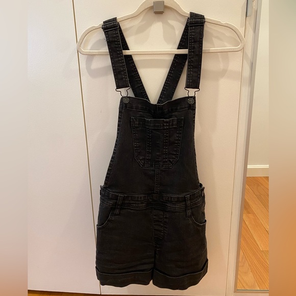 Wallflower Pants - Black Wallflower Short-Overalls